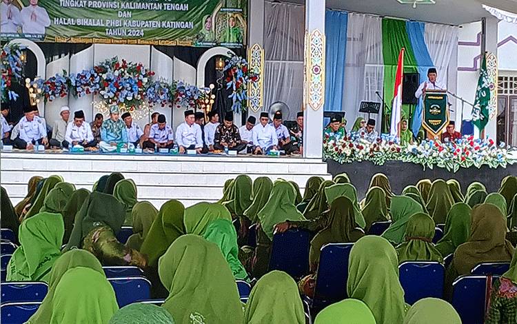 Hadiri Harlah Muslimat NU ke 78 Tingkat Kalteng di Katingan, Ini Kata Wagub Edy Pratowo
