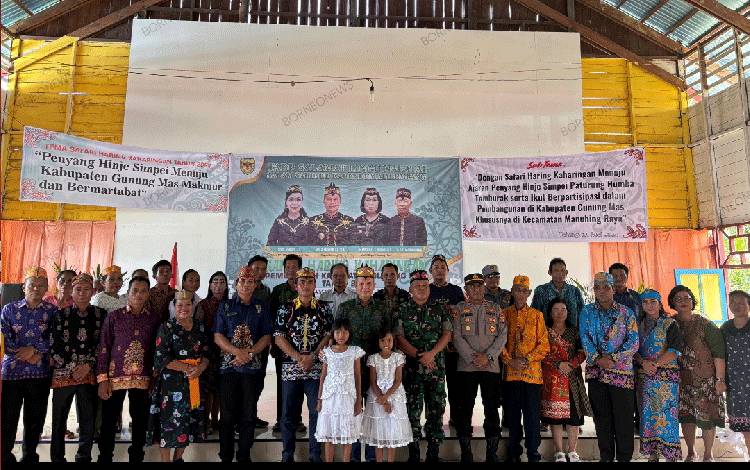Pemkab Gunung Mas Safari Haring Kaharingan di Kecamatan Manuhing Raya
