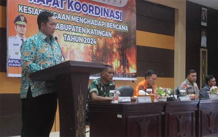 Pj Bupati Katingan Sebut Daerahnya Rawan Bencana