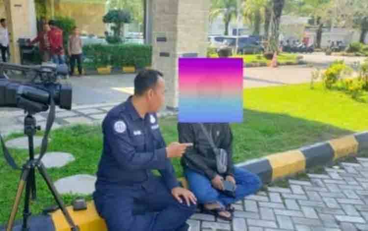 Kenal di Aplikasi Dewasa, Korban VCS Curhat ke Humas Polda Kalteng