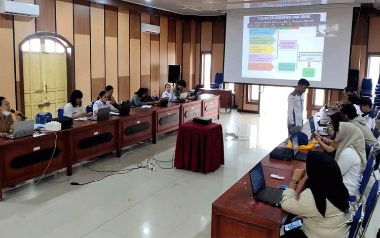 Pemkab Mura Laksanakan Evaluasi Kota Layak Anak 2024