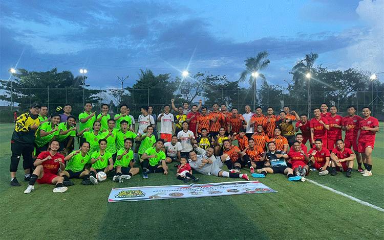4 Tim Berlaga pada Fourfeo Mini Soccer Antar Satuan Polres Kotim?