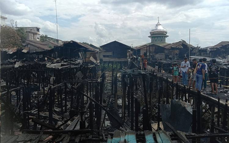 44 Rumah di Flamboyan Bawah Terbakar, 175 Jiwa Terdampak