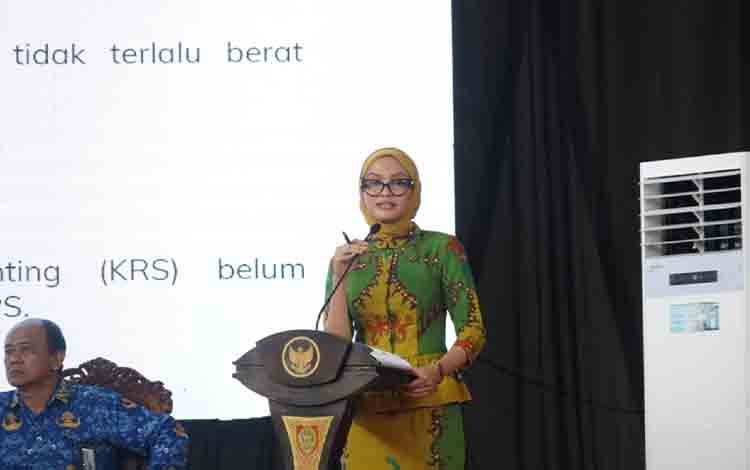 Ketua TP PKK Kalteng Berharap Peran Bersama Atasi Stunting