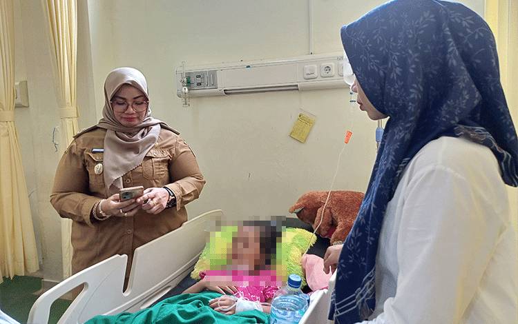 Jenazah 3 Anggota Keluarga Tewas Saat Kecelakaan di Parenggean Dibawa ke Medan