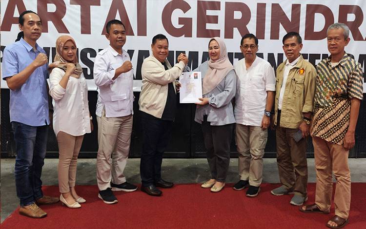Halikinnor Daftar ke Gerindra?Perkuat Dukungan Maju Pilkada Kotim 2024?