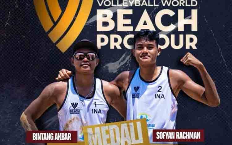 Voli Pantai Indonesia Cetak Sejarah di Volleyball World Beach Pro Tour