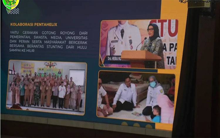 Pemko Palangka Raya Terapkan Strategi Pentahelix Capai Target Penurunan Stunting