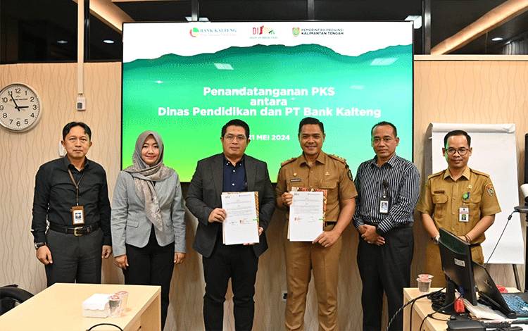 Disdik Kalteng Jalin Kerja Sama Bank Kalteng Wujudkan 1.000 Rumah Guru