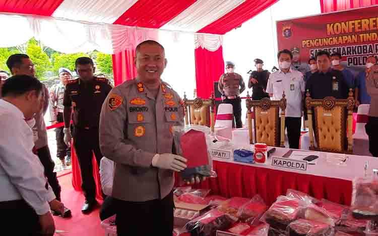 Gagalkan Peredaran 33 Kg Sabu, Kapolres Lamandau Sebut 677 Ribu Jiwa Terselamatkan Bahaya Narkoba