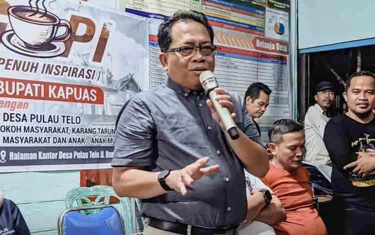 Pj Bupati Hadiri Kegiatan Ngobrol Penuh Inspirasi Bersama Warga Desa Pulau Telo