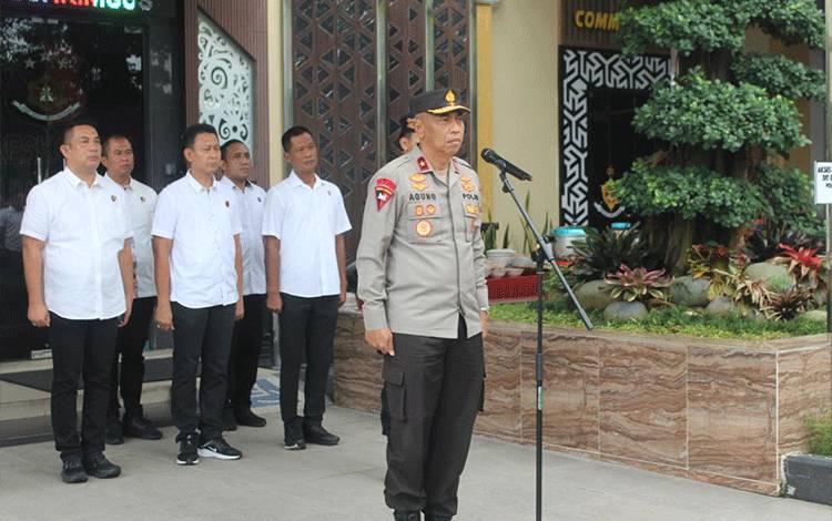 Wakapolda Kalteng : Penyidik Ditreskrimsus Harus Profesional Dalam Melayani Masyarakat