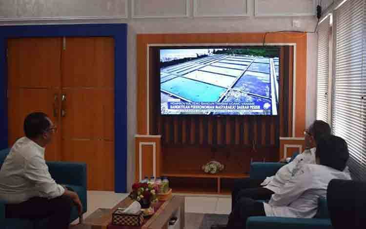 Dislutkan Berharap Dukungan KKP Tunjang Ekspor Shrimp Estate Kalteng  ?