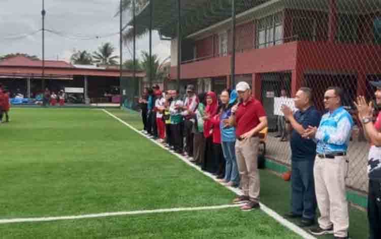 Belasan Tim Ikuti Turnamen Mini Soccer Antarpelajar SD di Kapuas