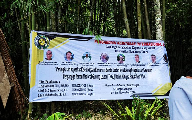 Pengabdian Kemitraan Internasional Tanam Pohon untuk Dimanfaatkan Masyarakat Objek Wisata