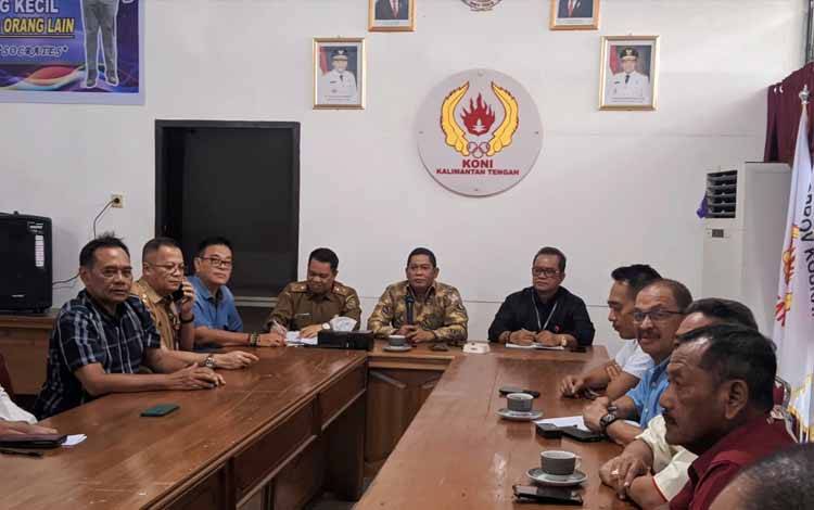 Rahmat Hidayat Minta Pengurus KONI Kalteng Fokus Terhadap Kinerja