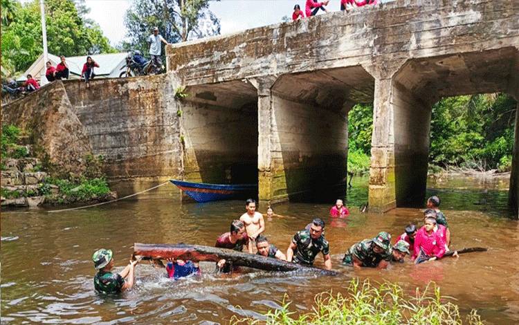 TMMD di Lamandau Perkuat Sinergitas TNI dengan Masyarakat