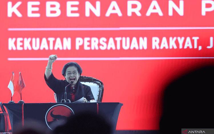 Megawati Singgung Revisi UU MK dan UU Penyiaran