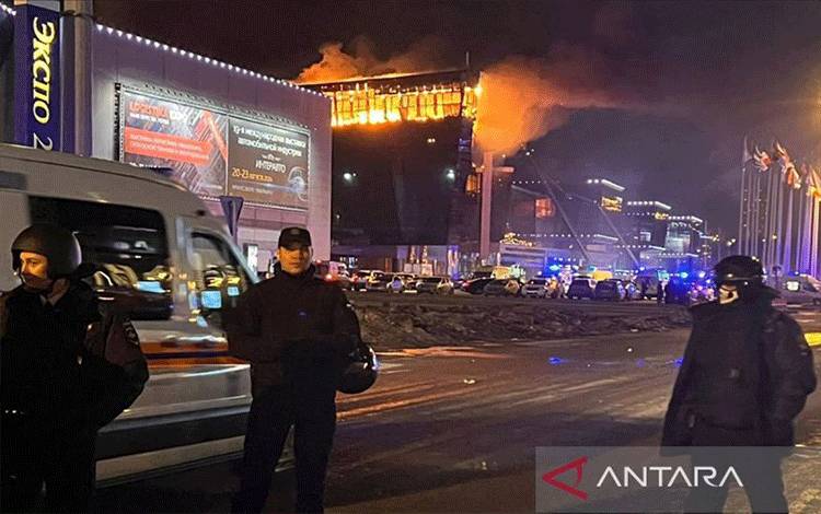 Rusia: Dalang Serangan Crocus Ingin Rusak Hubungan Negara CIS
