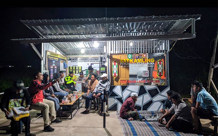 Kelurahan Baamang Barat Gencarkan Patroli Rutin Respon Laporan Maraknya Begal