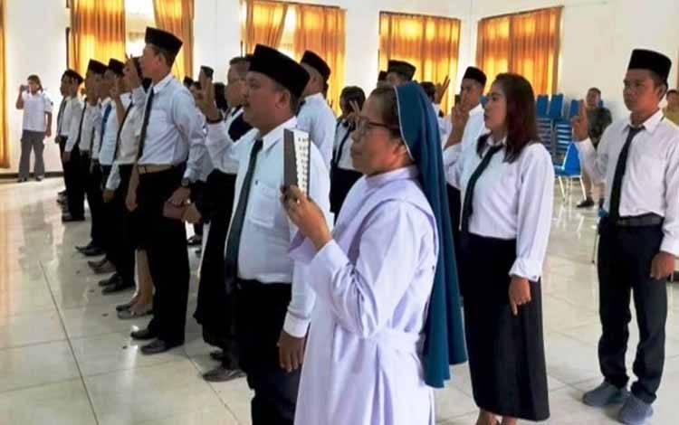 Penjabat Bupati Lamandau Minta PPK Bekerja Sesuai Aturan