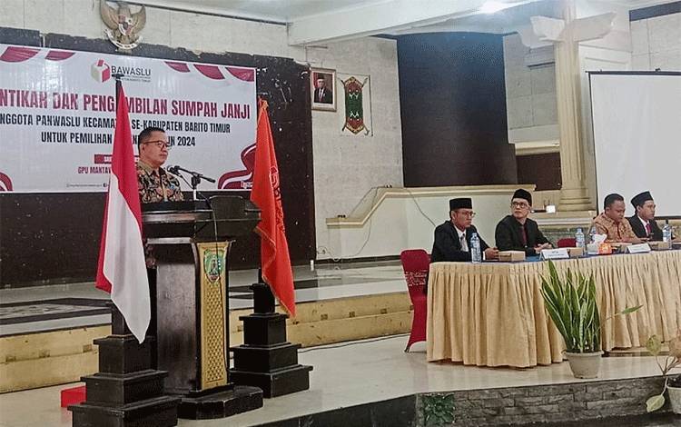 Asisten I Barito Timur: Panwas Kecamatan Akan Dapat Jaminan BPJS Ketenagakerjaan