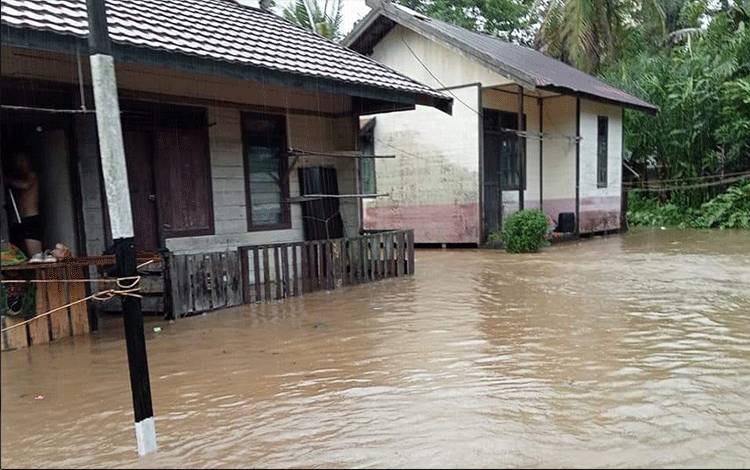 Sejumlah Kecamatan di Katingan Kebanjiran