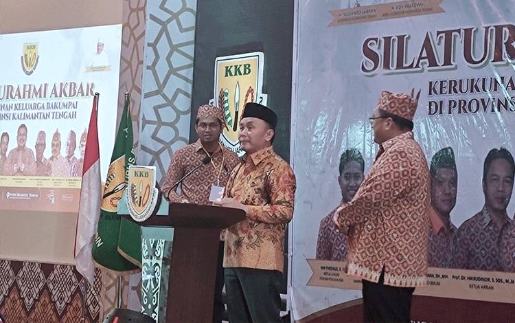 Gubernur Kalteng Silaturahmi Bersama Kerukunan Keluarga Bakumpai