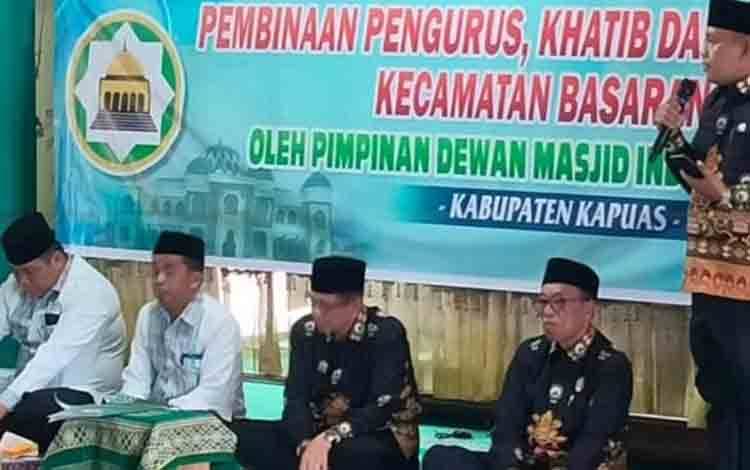Kemenag Kapuas Apresiasi Kegiatan Pembinaan Pengurus Masjid?