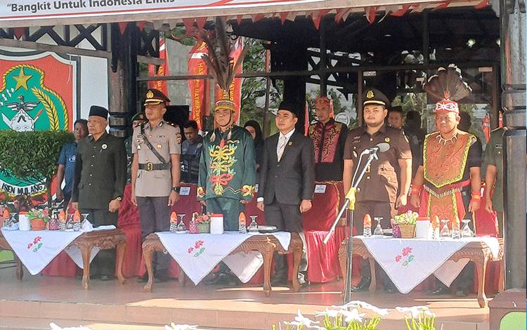 Pemkab Kotim Gelar Apel Hari Kebangkitan Nasional ke-116 Sekaligus Peringatan HUT ke-67 Kalteng