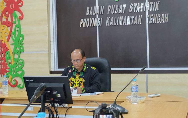 Kepala BPS Sampaikan Perkembangan Perdagangan Luar Negeri Kalteng