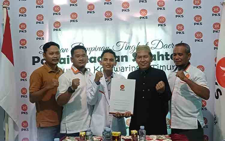 Samsudin Daftar Bakal Calon Wakil Bupati Kotim ke PKS