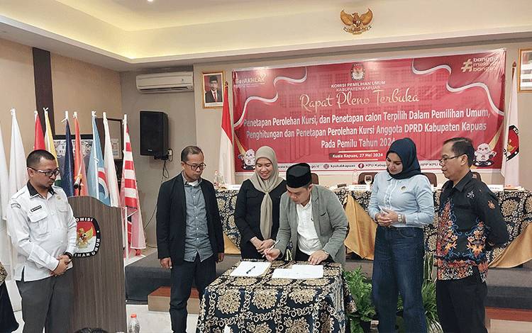 Ini Calon Terpilih Anggota DPRD Kabupaten Kapuas dari Dapil 5 Periode 2024-2029