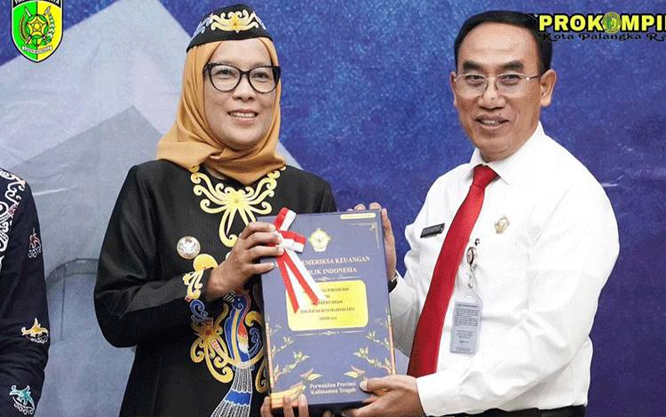 Pemko Palangka Raya Raih Opini WTP untuk Kedelapan Kalinya