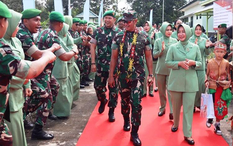 Panglima Kodam XII Tanjungpura: Prajurit Kodim 1017 Lamandau Harus Profesinonal