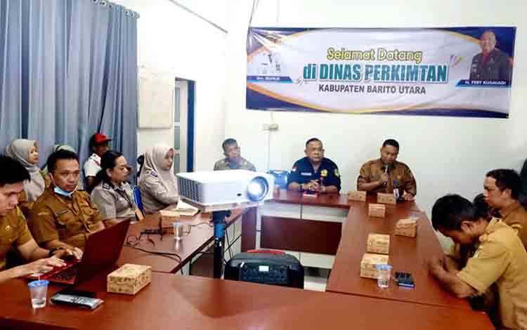 Dinas Perkimtan Barito Utara Rapat Sosialisasi Ganti Rugi Lahan Pelebaran Jalan?