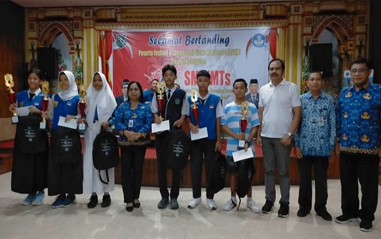 Siswa MTsN 1 Kapuas Raih Prestasi di Ajang O2SN Tingkat Kabupaten
