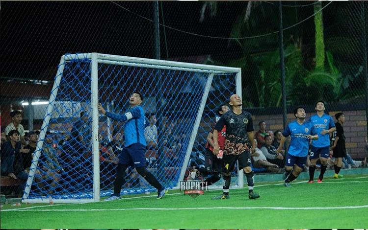 Kiprah Tim Kemenag Kapuas di Ajang Turnamen Mini Soccer Bupati Cup III Terhenti di Babak 16 Besar