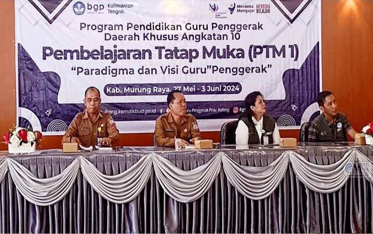 Pemkab Murung Raya Apresiasi Pelatihan Calon Guru Penggerak