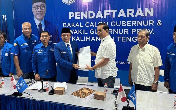 Merapat ke PAN, Timerasi Labat Daftar Bacalon Wagub Kalteng