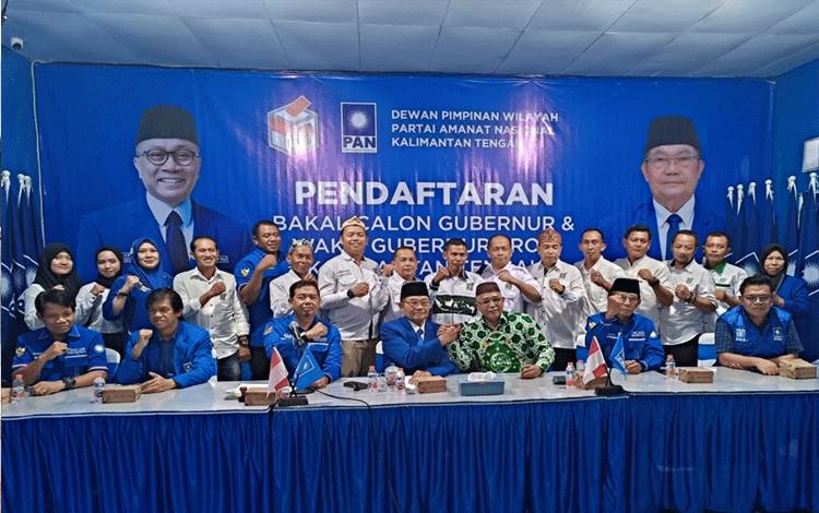 Habib Ismail bin Yahya Daftar ke PAN Maju Bakal Calon Gubernur dan Bupati Kapuas