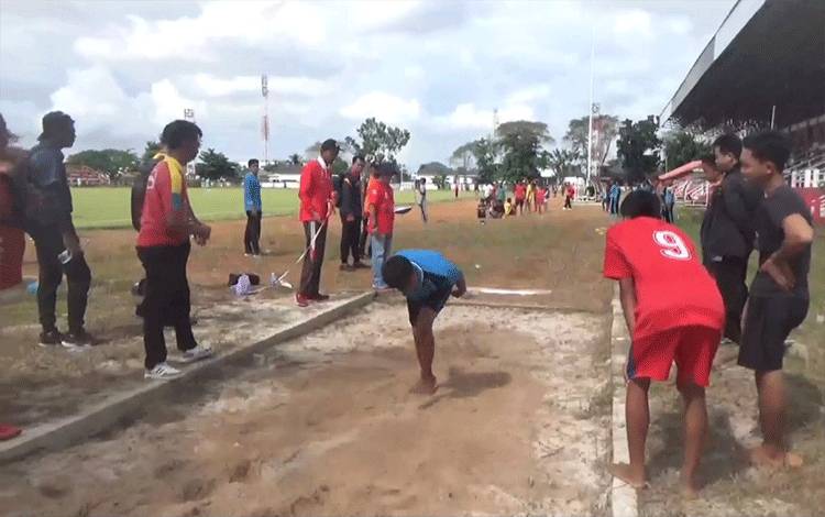Cabang Lomba Atletik Gebyar Prestasi Pelajar Jenjang SMP/MTs di Kotim Diikuti 85 Siswa