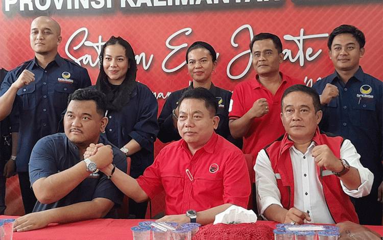Tagline WIN NasDem-PDIP Siap Guncangkan Pilkada Kapuas 2024