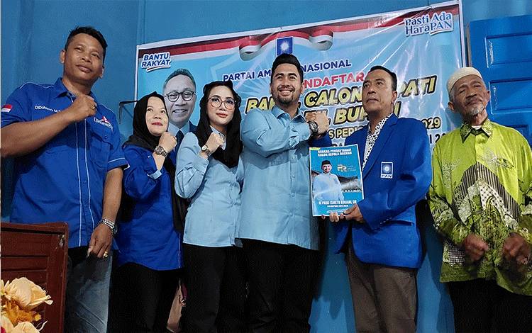 Siap Maju Pilkada Kapuas, H Parij Ismeth Rinjani Daftar Sebagai Bakal Calon Bupati ke PAN