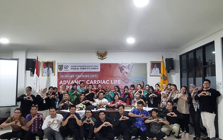 RSUD Doris Sylvanus Lanjutkan Pelatihan Bantuan Hidup Dasar