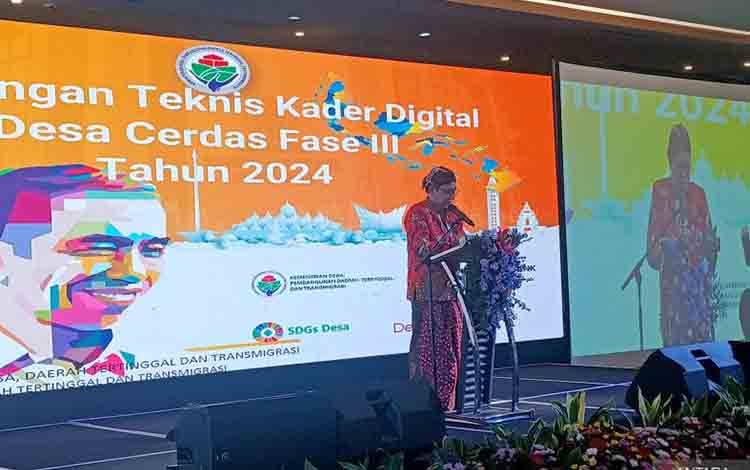 Mendes: Kader Digital Desa Cerdas Tingkatan Tradisi Membaca Warga Desa