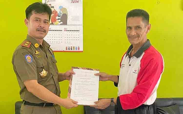 Satpol PP dan SMAN 1 Tamiang Layang Jalin Kerja Sama Bidang Ketertiban Umum