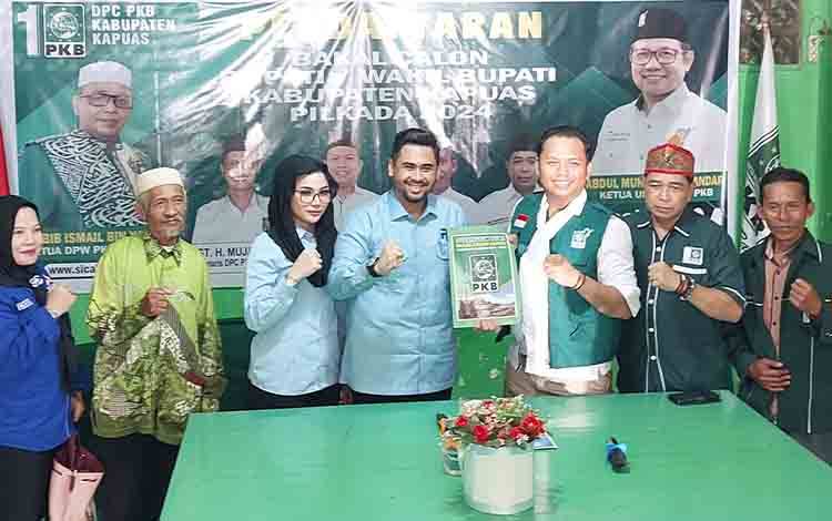 Perkuat Dukungan Maju Pilkada Kapuas, H Parij Ismeth Juga Daftar ke PKB dan PDIP Serta PKS
