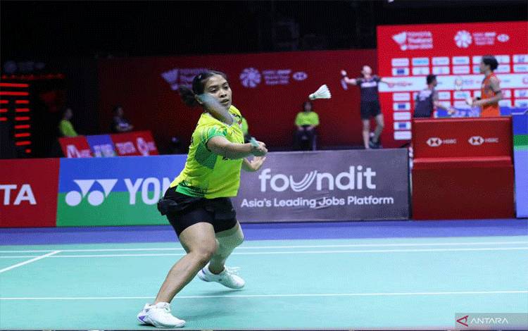 Gregoria Dihentikan An Se-Young di Semifinal Singapore Open 2024