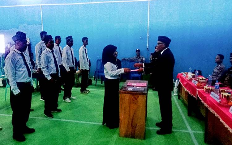 PKD se Kecamatan Bataguh Resmi Dilantik